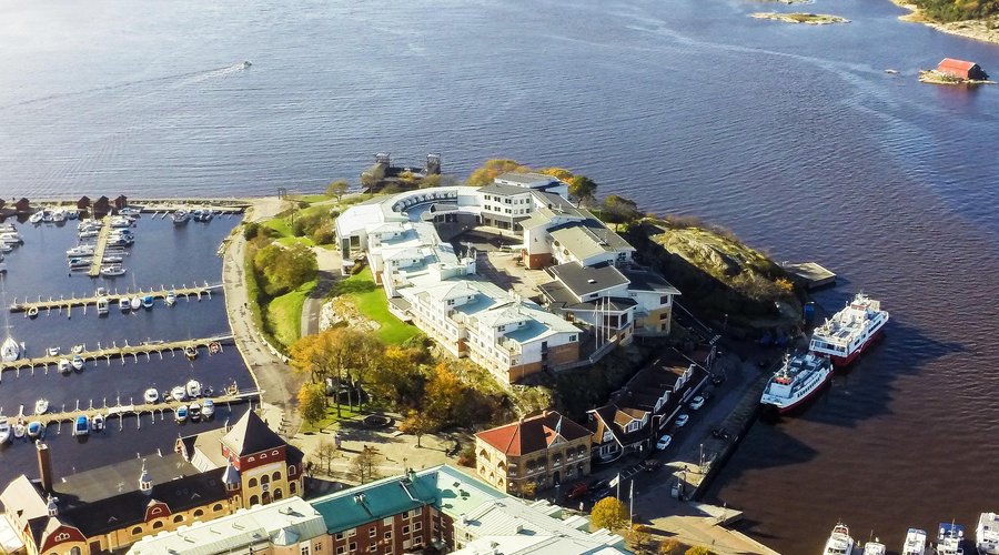 LAHOLMEN HOTELL FLYGBILD