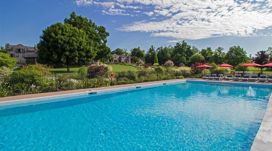 Original concrete pool