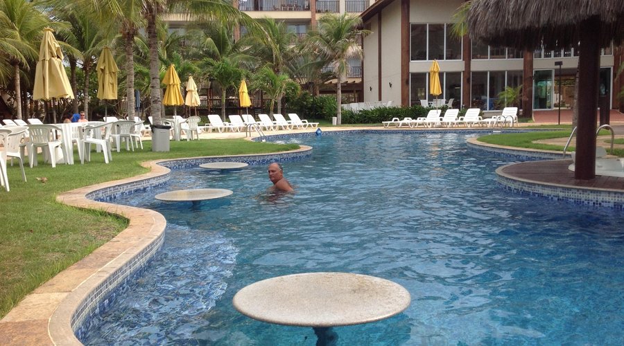 Vista da piscina