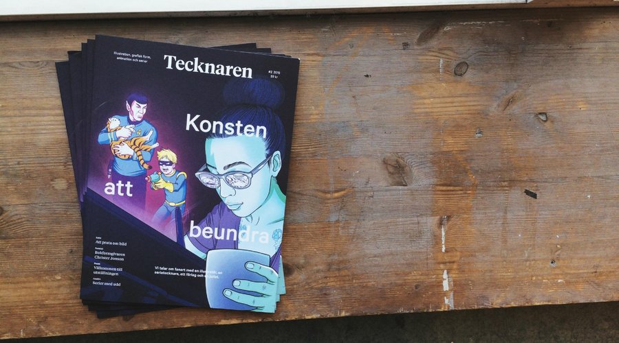 Swedish "tecknaren" for illustrators and graphic designers