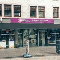 Exterior of the Perth VisitScotland information centre. Located directly opposite Argos on the h