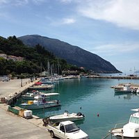 View from the taverna