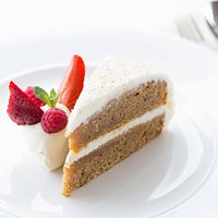 Locally made Carrot Cake- perfect with a coffee!