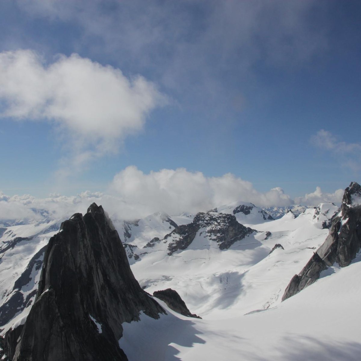 Горы the Bugaboos Канада