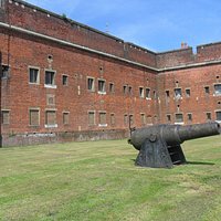 Cannon outside Fort Widley