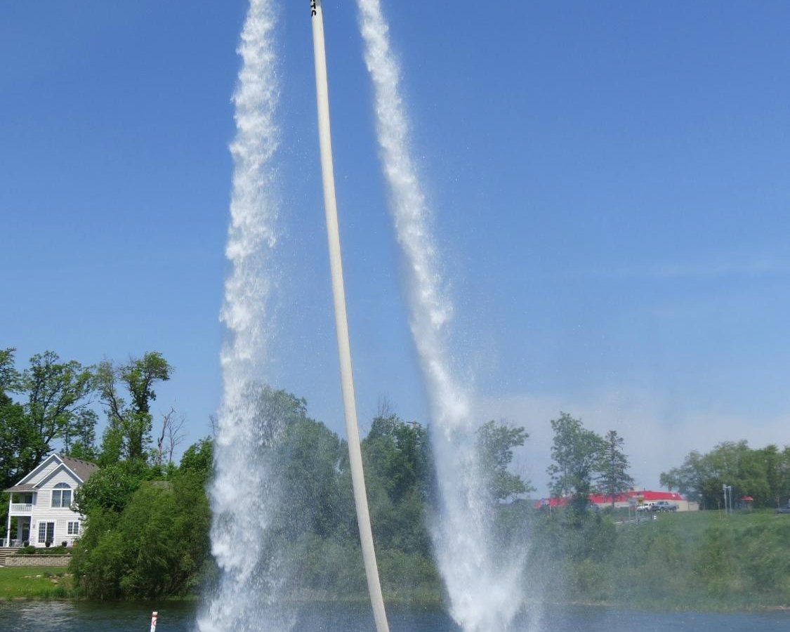 Water-propelled jetpack hits the market for $99,500 (w/ video)