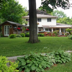Waterfront View of Dockside B&B