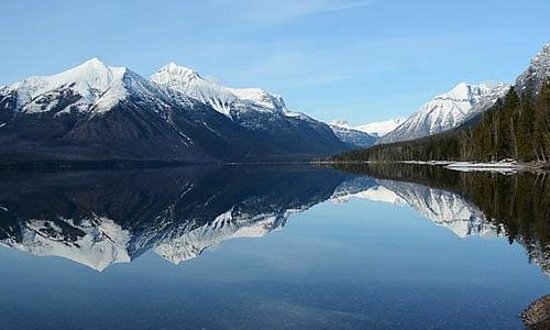 Lake McDonald, the jewel of Glacier's west side.