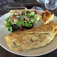 omelette aux cèpes