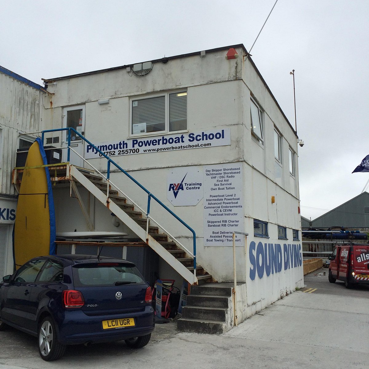 plymouth powerboat school