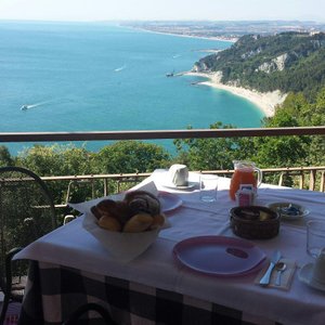 Colazione con super vista...