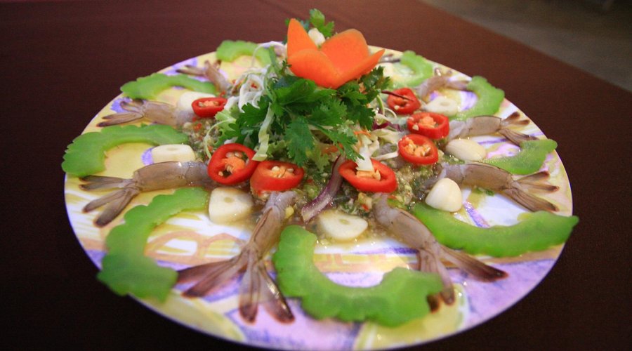 กุ้งแช่น้ำปลาหอม