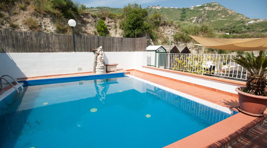 The Rooftop Thermal Pool at the Hotel Residence Sant'Angelo