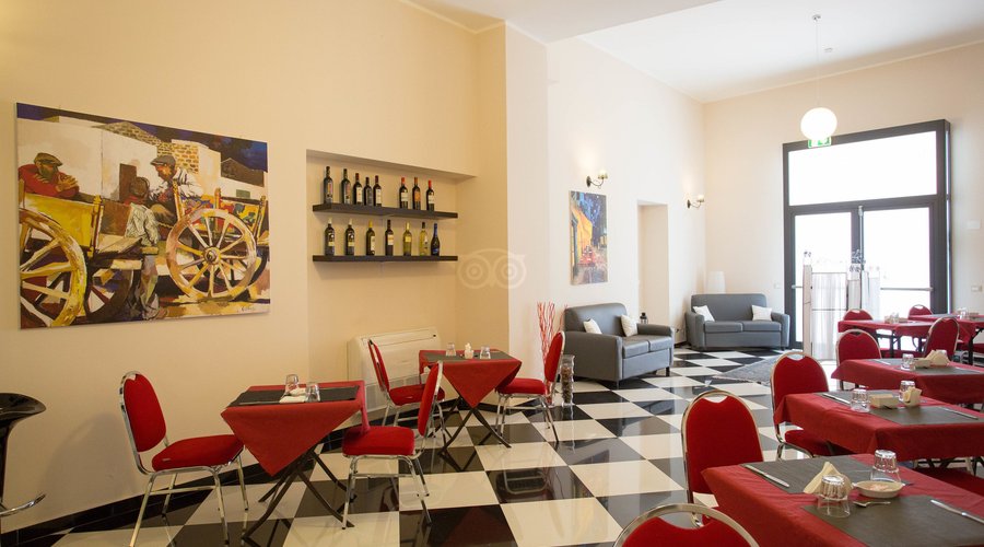 The Breakfast Room at the Hotel Columbia Palermo