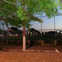 Quadras para a prática de esportes