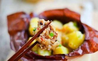 suon hấp nếp