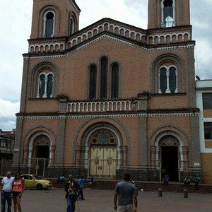 Important city landmark located in the main square Plaza Bolivar of Armenia,  Colombia – Stock Editorial Photo © pxhidalgo #75357305