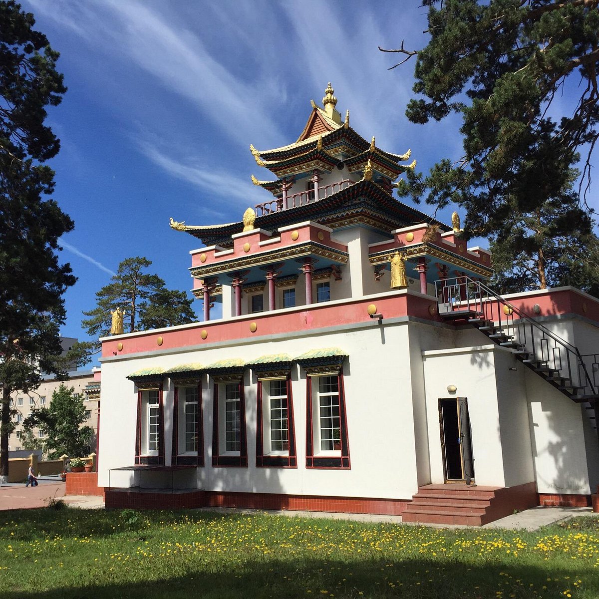 Буддийский храм в чите. Chita Buddhist Temple. Храм Чита. Достопримечательности читы.