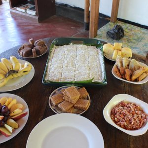 Food in restaurant
