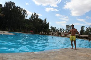 Piscine et plage
