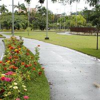 Local para caminhadas e ciclovia