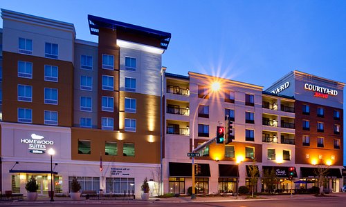 Homewood Suites and Courtyard by Marriott Hotels