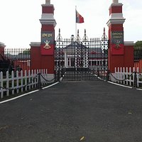 Chetwode Hall,IMA can be seen at the background