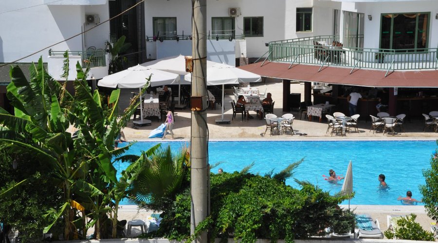 OUTSIDE POOL VIEW