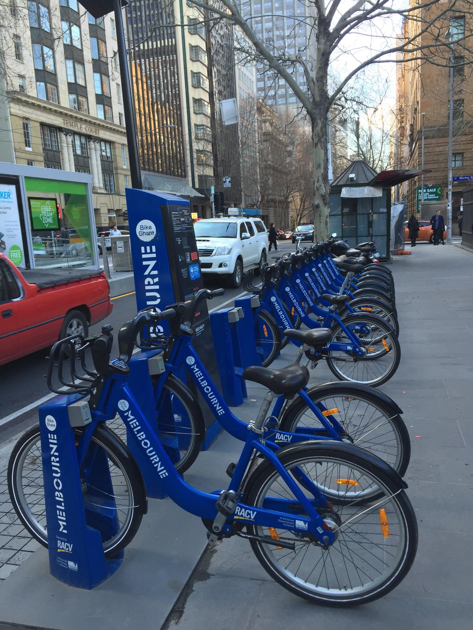 melbourne share bikes