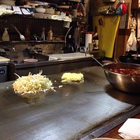 Great okonomiyaki!