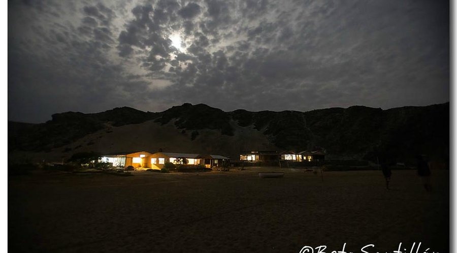 La salida de la Luna en Caleta San Jose