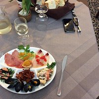È già come antipasto ������... Ed ogni pietanza OTTIMAAAAAA