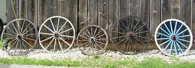 Buggy Wheels for your outdoor display