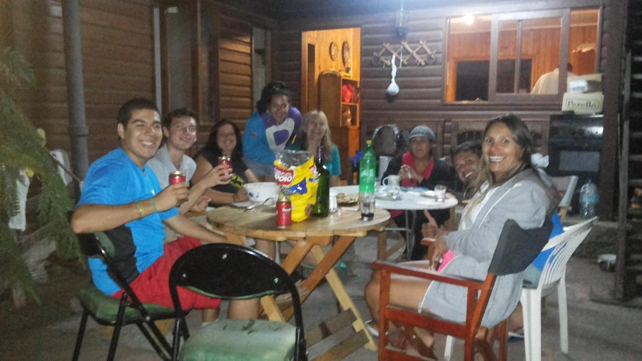 Reuniaozinha dos hospedes e aniversario de um deles