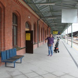 Estación de tren / entrada