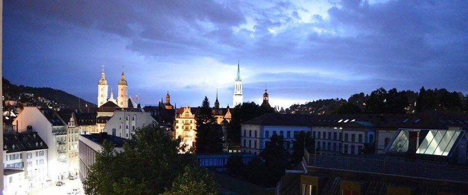Cathedral of St. Gallen, picture made by Silviu-Cornel Iancu