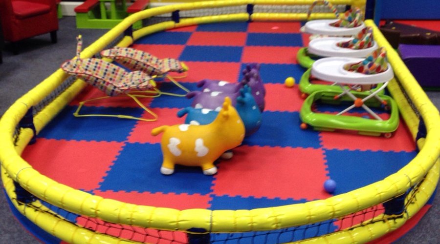 Excellent soft play areas for younger kids
