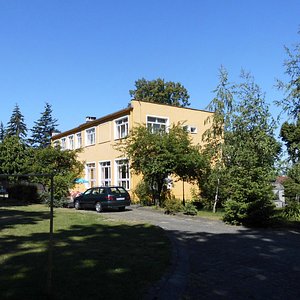 Blick zur Villa Kunterbunt