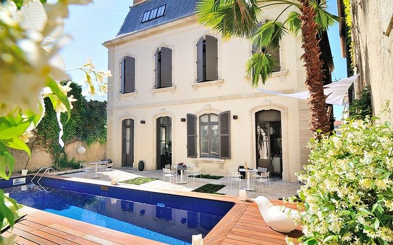 Piscine et jardin-The Pool and the garden