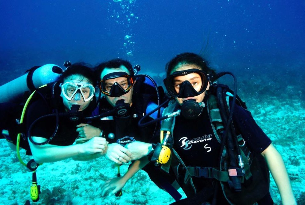 cancun diving school