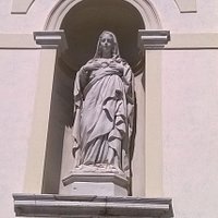 Particolare della facciata del Duomo di Latisana