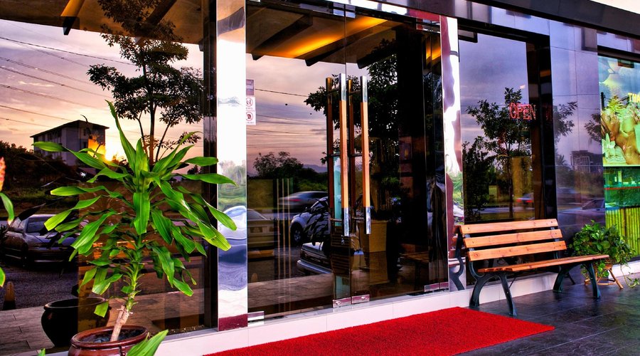 Hotel entrance