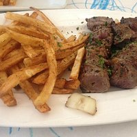 Beef souvlaki