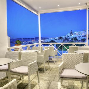 Balcony of breakfast area
