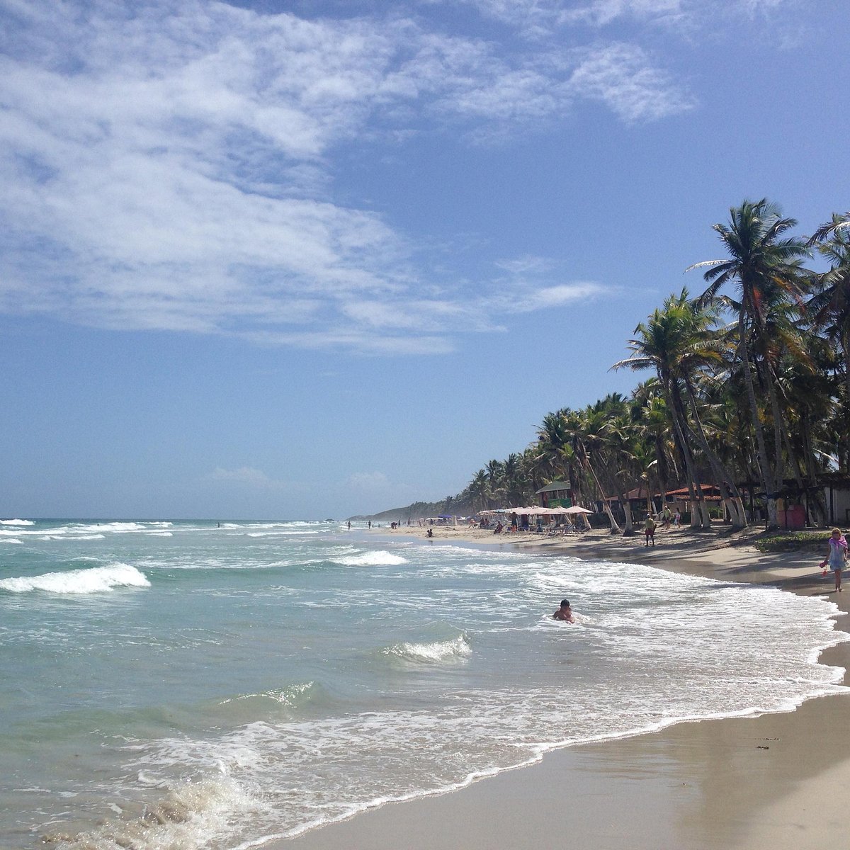 Plus playa el agua 5. Пляж Эль Агуа Венесуэла.