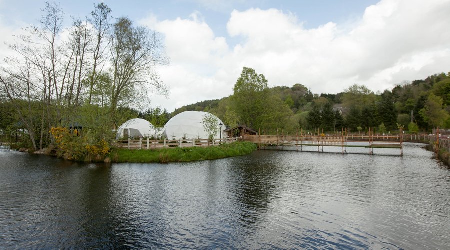 Grounds at the Hidden Valley Holiday Park