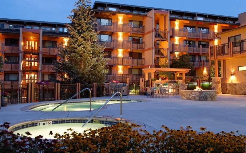 Our outdoor heated pool.