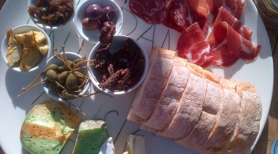Sunset platter