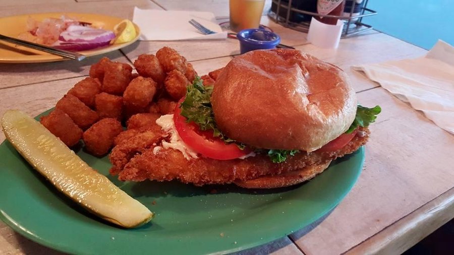 The cod sandwich