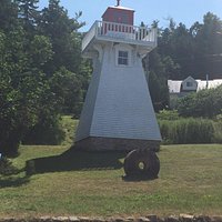 Beautiful view of the islands and a nice beach with a park for the kids. The lighthouse is very